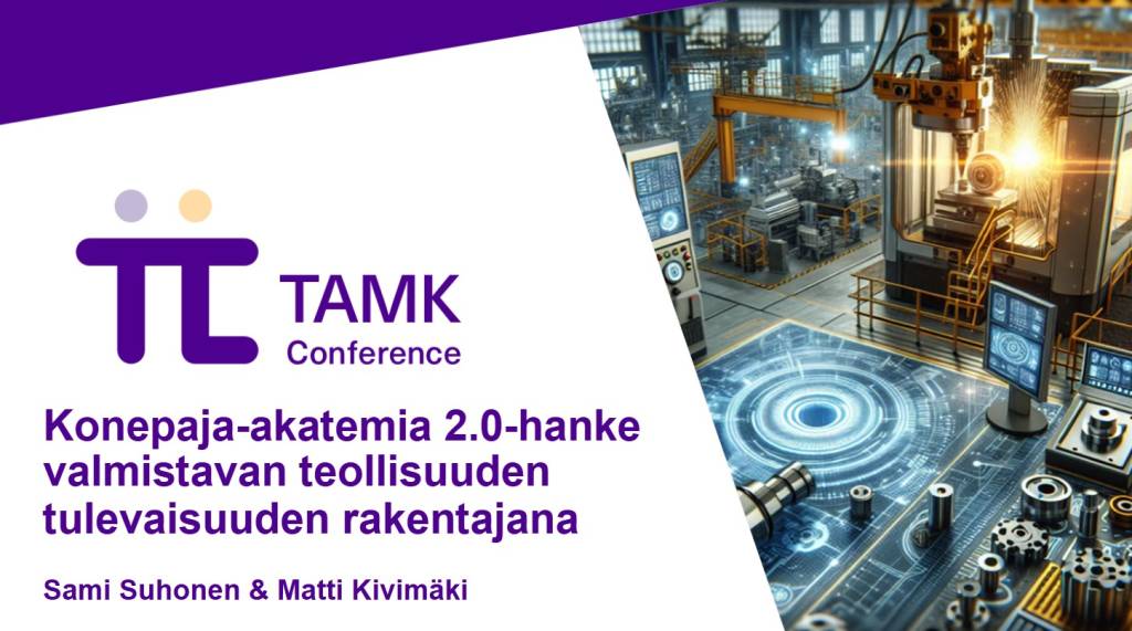 TAMK-konferenssiesityksen PP