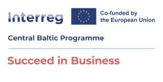 Interreg Europe - Succeed in Business logo.